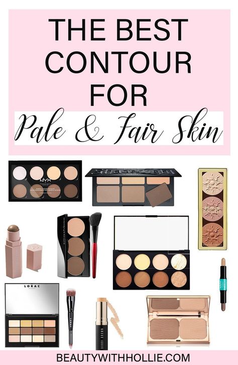 Creamy Contour Palette, Cool Toned Contour Drugstore, Contour Makeup Drugstore, Contour Products Drugstore, Best Contour For Fair Skin, Cream Contour Products, Contouring For Fair Skin, Contour Products Best, Best Cream Contour Palette