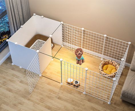 Dog Playpen Indoor, Door Fence, Potty Pads, Pet Fence, Pet Barrier, Pet Playpen, Dog Pen, Dog Playpen, Indoor Pets