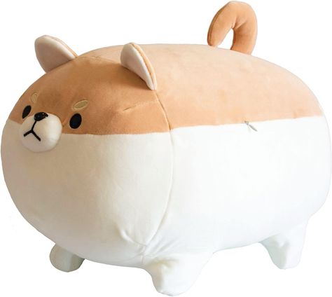 Aliangting 50cm Stuffed Animal Shiba Inu Plush Pillow,Cute Soft Corgi Dog Pillow,Plush Toy Gifts for Boys Girls Kids Birthday.(Brown) Check more at https://ngatiranana.org.uk/product/aliangting-50cm-stuffed-animal-shiba-inu-plush-pillowcute-soft-corgi-dog-pillowplush-toy-gifts-for-boys-girls-kids-birthday-brown/ Corgi Stuffed Animal, Shiba Inu Plush, Corgi Plush, Pillow Plush, Big Pillows, Toy Gifts, Cute Corgi, Pillow Fabric, Cute Stuffed Animals