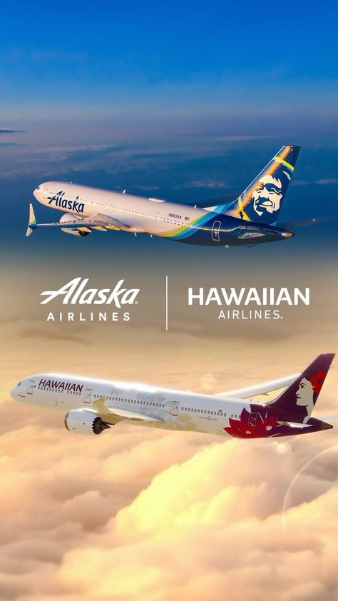 Hawaiian Airlines and @alaskaair have reached an agreement to combine, creating an even stronger airline. As airlines rooted in the 49th… | Instagram Philippine Airlines Wallpaper, Ethiopian Airlines Pictures, Honolulu International Airport, Hawaiian Airlines, Alaska Airlines, Hawaiian Art, Vintage Hawaii, Air Travel, Family Tree