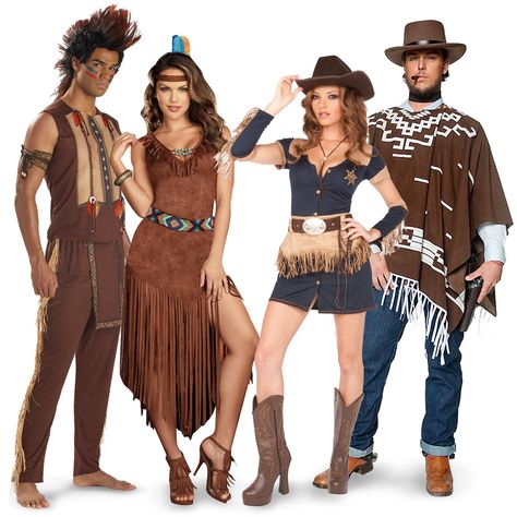 #Halloween http://www.planetgoldilocks.com/halloween/sales.html   Wild Wild West #GroupCostumes Western Theme Party Outfit, Western Party Outfit, Wild West Costumes, Wild West Outfits, Party Dress Codes, Wild West Theme, Wild West Party, Cowboy Costume, Wilde Westen