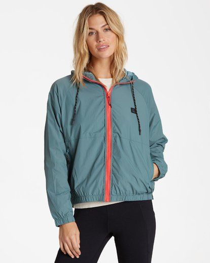 Billabong Jacket, Windbreaker Jacket Women, Water Resistant Jacket, Womens Windbreaker, Billabong Women, Plus Size Designers, Big Clothes, Plus Size Shopping, Jackets Online