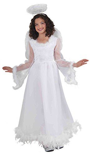 Forum Novelties Fluttery Angel Child's Costume, Small Best Halloween Costumes & Dresses USA Girls Angel Costume, Angel Costume Ideas, Witch Pirate, Angel Costumes, Angel Accessories, Classic Halloween Costumes, Angel Kids, Child Dress, Games Halloween