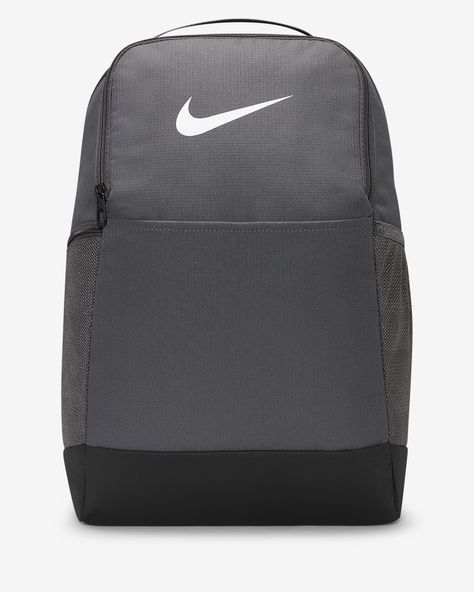 Nike Brasilia 9.5 Training Backpack (Medium, 24L). Nike.com Grey Aesthetic, Nike Backpack, Gray Aesthetic, Free Delivery, Train, Backpacks, Nike, Grey, Quick Saves