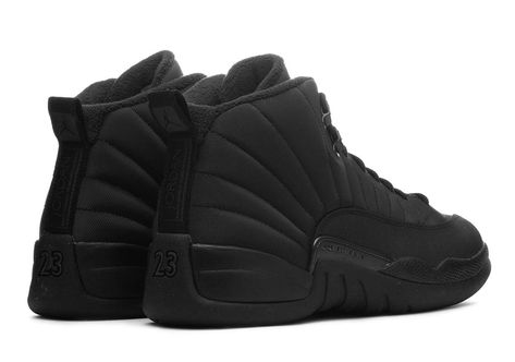 Where To Buy The Air Jordan 12 Winterized Triple Black Graduation Goals, Jordan 12 Black, Jordan 12s, Shoes School, Boys School Shoes, Money Girl, Air Jordan 12, Shoes Sneakers Jordans, Jordans Women