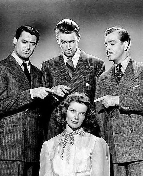 Katherine Hepburn Philadelphia Story, Kathryn Hepburn, 1940 Hollywood, Philadelphia Story, Golden Hollywood, The Philadelphia Story, Jimmy Stewart, John Howard, Classic Film Stars