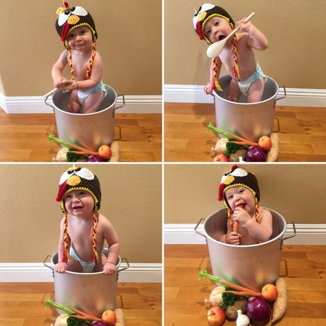 Thanksgiving Photos, baby in a pot, baby turkey, Thanksgiving with a baby Baby In Pot For Thanksgiving, November Infant Photoshoot, Turkey Photoshoot Ideas, Baby Turkey Pictures, 1st Thanksgiving Pictures Baby, Turkey Baby Photoshoot, Thanksgiving Pictures Baby, Family Thanksgiving Pictures, Thanksgiving Photoshoot Baby