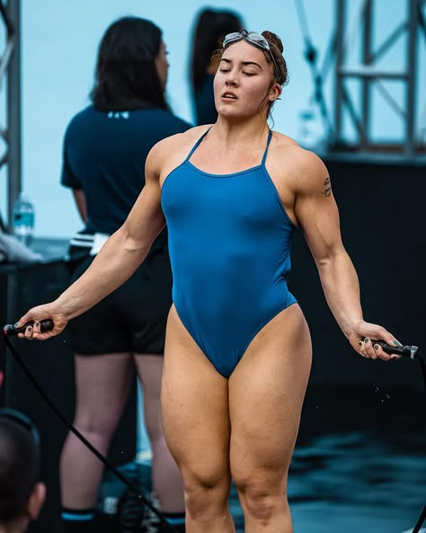 Chloe Carano: 2023 Wodapalooza, Double Shot with a Chase Female Powerlifter, Buff Women, Action Pose Reference, Anatomy Poses, Double Shot, Body Reference Poses, Human Poses Reference, Kettlebell Workout, Muscle Girls