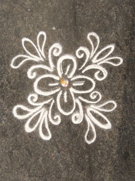 Visit my my blog for more Rangoli designs. Very Small Rangoli Designs Simple, Rangoli Designs For Daily Use, Simple White Rangoli Designs, Simple White Rangoli, Simple Flower Rangoli Designs Easy, Small Rangoli Designs Easy Free Hand, Simple Flower Design Rangoli, Small Simple Rangoli Designs, Rongali Design Simple