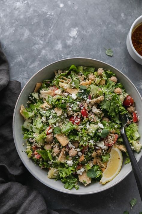 Lemon Herb Macaroni Salad, Lunch Rotation, Chickpeas Quinoa, Greek Quinoa, Salad Quinoa, Crunchy Veggies, Greek Quinoa Salad, Savory Salads, Paleo Lunch