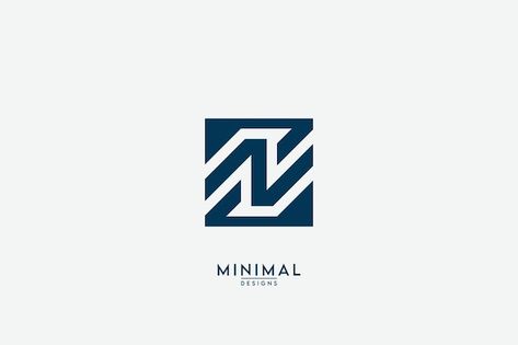 Initial letter zn nz z n logo design vec... | Premium Vector #Freepik #vector #abstract-symbol #logo-illustration #n-logo #n N Symbol Logo, Zn Logo, Z Logo Design, N Logo Design, Eco Logo, N Logo, Letter N, Vector Template, Symbol Logo