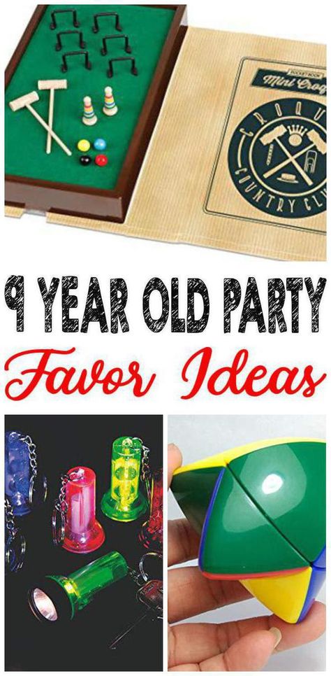 Check out these amazing 9 year old party favors. Have an awesome 9 year old party for your child. These party favors are a great way to add a 9 year old goodie bag for the children and make the kids 9 year old party memorable. 9 Year Birthday Party Favors, Birthday Party Favor Ideas, Boys Birthday Party Games, Boy Birthday Favors, Bubble Party Favors, Kids Party Bags Fillers, Easy Party Favor, Party Favor Ideas, Boy Party Favors