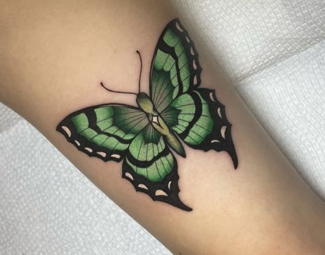 Colorful Butterfly Tattoo, Moth Tattoo Design, Butterfly Tattoos On Arm, Leopard Tattoos, Poppies Tattoo, Butterfly Tattoos For Women, Moth Tattoo, Forearm Sleeve Tattoos, Up Tattoos