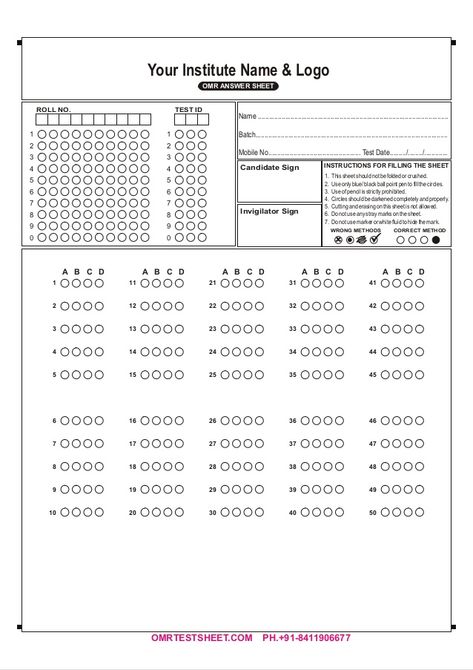 50 questions-omr-sheet Omr Sheet, Dk Photography, Attendance Sheet, Free Powerpoint Presentations, Reading Comprehension Kindergarten, Teachers Day Card, App Background, Answer Sheet, Sample Board