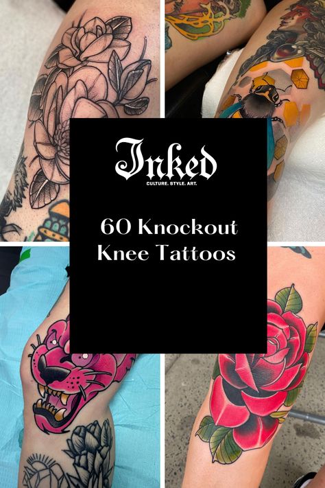 Kneecap Tattoo Ideas, Kneecap Tattoo Women, Traditional Tattoo Knee, Kneecap Tattoo, Knee Cap Tattoo, Cover Up Tattoos For Women, Knee Tattoos, Printable Tattoos, Scar Cover Up