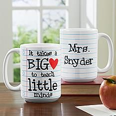 Teacher Appreciation Gifts Diy, Heart Mug, Take Heart, Coffee Heart, School Teacher Gifts, Personalized Teacher Gifts, Unique Personalized Gift, Gifts For Teachers, Teacher Favorite Things