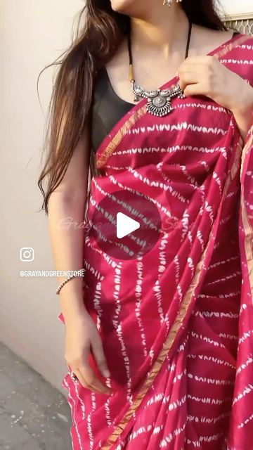 Gray and Green Store on Instagram: "Shibori chanderi silk by cotton saree!!

.

.
#reelitfeelit #trending #trendingnow #instagood #womenwear #onlineboutique #ethicalfashion #sixyardsofelegance #purechanderi #sareestyling #sarees #sareelove #comfortwear #bangalore #indianwear #delhi #sustainablefashion #indianethnicwear #ethnicwear #jaipur #supportsmallbusiness #blockprintsaree #madeinindia #sareeoftheday #sotd #chanderisarees #indianblockprint #sari #100sareepact #bhfyp" Shibori Sarees, Block Print Saree, Indian Gifts, Indian Block Print, Comfort Wear, Indian Ethnic Wear, Shibori, Ethical Fashion, Cotton Saree