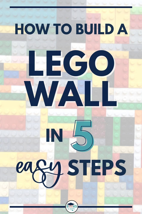 Learn how to build an amazing Lego Wall for your home, classroom or library! Simple instructions to transform your library, classroom, or home space and get your littles building…vertically! Lego Wall Classroom, Lego Wall Playroom, Lego Library Ideas, Lego Room Ideas Boys, Lego Wall Diy, Lego Bedroom Ideas Boys, Lego Art Wall, Diy Lego Wall, Lego Room Ideas