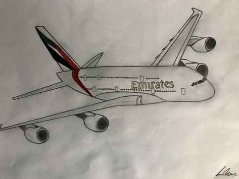 Airplane Drawing Sketches, Aviation Drawing, Women Aviation, Plane Vibes, Pilot Drawing, Airplane Drawings, A380 Emirates, Airplane Sketch, Moving Wallpaper Iphone