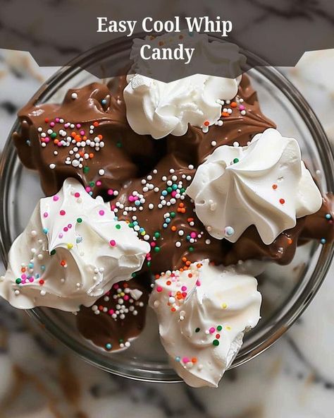 Gordon Ramsay recipes | Easy Cool Whip Candy  | Facebook Coolwhip Chocolate Candy, Cool Whip Candy With Pudding, Easy Cool Whip Candy With Pudding, Easy Cool Whip Candy, Pudding And Cool Whip Dessert, Cool Whip Recipes, Cool Whip Candy, Whip Cookies, Gordon Ramsay Recipes