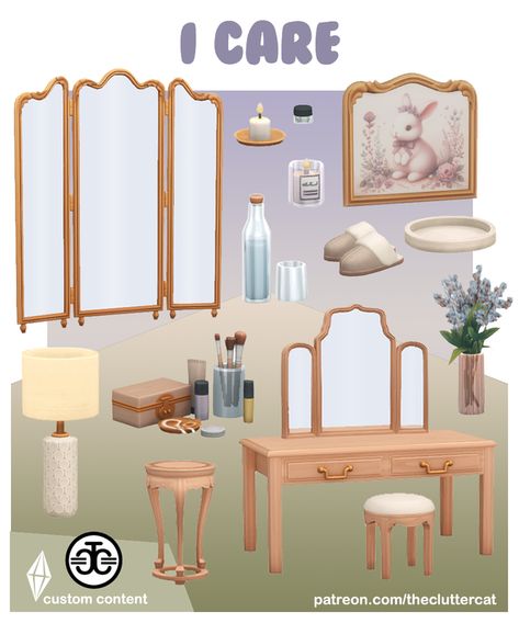 Clutter Cat Sims 4, Sims 4 Vanity Clutter Cc, Sims 4 Switch Cc, Sims 4 Cc Foyer, Sims 4 Cc Maxis Match Home Decor, Free Sims 4 Cc Clutter, The Clutter Cat Sims 4, Sims 4 Cc Maxis Match Vintage Furniture, Sims 4 Patreon Clutter