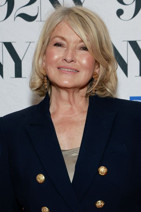 Martha Stewart Is Rebelling Against the Rules of Highlighter Placement — See Photo | Allure Martha Stewart Hair Color, Martha Stewart Makeup, Martha Stewart Hairstyles, Martha Stewart Hair 2023, Martha Stewart Style, Martha Stewart Hair, Highlighter Placement, Graceful Aging, 2025 Manifestation