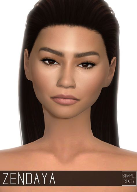 Simpliciaty: Zendaya skin • Sims 4 Downloads Zendaya Skin, Cc Clothing, Zendaya Hair, The Sims 4 Skin, Sims 4 Cc Shoes, Sims 4 Cc Makeup, Sims 4 Cc Skin, Shoes Girl, Celebrity Skin