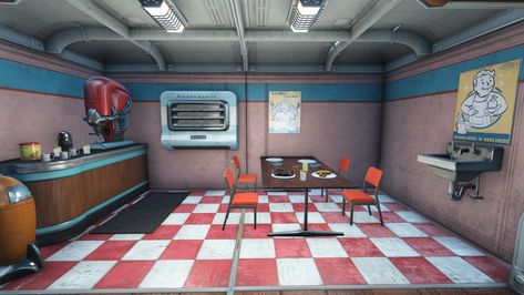 Fallout Kitchen, Fallout 4 Settlement Ideas, Fallout Game, Fallout 4, House Stuff, Fallout