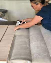 DIY channel tufted headboard • mimzy & company Channel Tufted Headboard, Diy Tufted Headboard, Diy Bed Headboard, Diy Headboard Upholstered, Bed Headboard Design, Tufted Upholstered Headboard, Diy Headboards, Padded Headboard, Diy Headboard