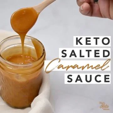 Keto Caramel Sauce (with allulose) Keto Caramel Sauce, Keto Salted Caramel, Keto Caramel, Paleo Vegetarian, Keto Sauces, Postre Keto, Caramel Recipes Sauce, Low Carb Sweeteners, Keto Ice Cream