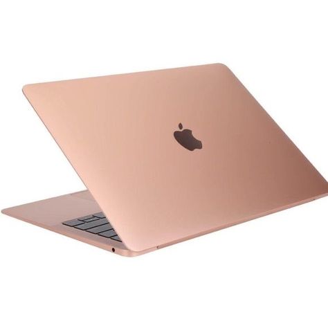 Rose Gold Macbook Air, Macbook Mini, Rose Gold Laptop, Laptop Ideas, Rose Gold Macbook, Pink Macbook, Black Keyboard, Macbook Air Laptop, F1 Driver