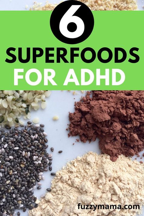 ADHD Diet for kids | Jump on the Superfoods bandwagon for your ADHD Kids. These ideas from a mom of 2 ADHD teens are easy and really help you give your kids the extra nutrition boost they need to… More Chore Jar, Diet For Kids, Best Superfoods, Energy Ball Recipe, Mom Of 2, Flax Seed Recipes, Kids Diet, Physical Health, Caregiver