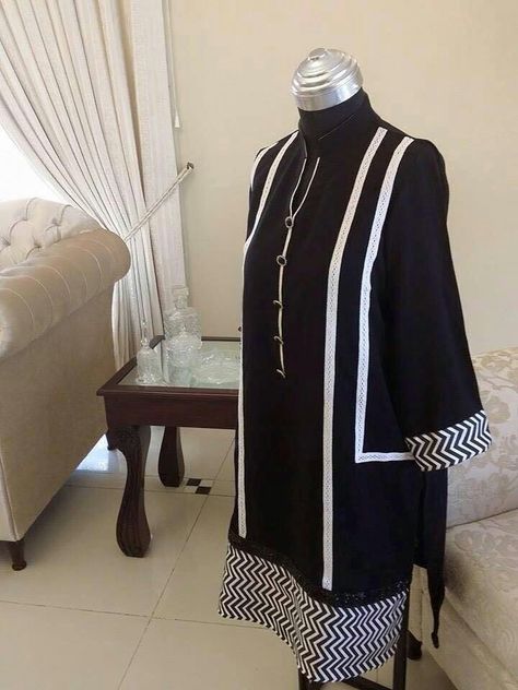 Black Design Kurta, Neck Designs For Suits, Gaun Fashion, Pakistani Fashion Casual, Cloth Design, Pakistani Dresses Casual, Pakistani Fashion Party Wear, Kurta Neck Design, Salwar Kamiz