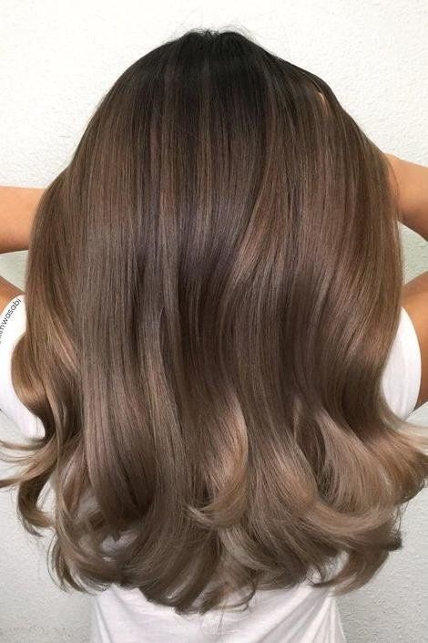 The Best Hair Color Ideas for Brunettes: Beige Brown and Ice Gold Brunette Ombre, Long Hair Models, Hair Blond, Hair Color Light Brown, Styles Ideas, Brunette Color, Light Hair Color, Trendy Hair Color, Hair Color Highlights