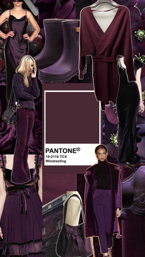 Deep Winter Palette Outfits, Deep Winter Palette, Deep Winter Colors, Fall Winter Fashion Trends, Pantone Colour Palettes, Colour Combinations Fashion, Burgundy Outfit, Winter Color Palette, Color Combinations For Clothes