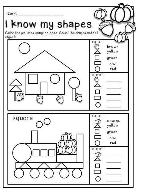 Prep Class Worksheets for Assessment | Learning Printable Preschool Activity Sheets, Shapes Worksheet Kindergarten, Shapes Kindergarten, Kindergarten Prep, Literacy Worksheets, Fall Math, Worksheet For Kids, Fall Kindergarten, Free Kindergarten Worksheets