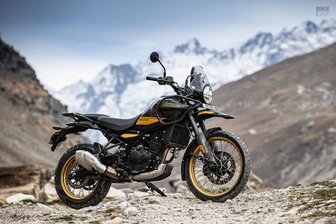 Adventure Time: The all-new liquid-cooled Royal Enfield Himalayan | Bike EXIF Himalayan Bike, Himalayan Royal Enfield, Royal Enfield Himalayan, Enfield Bike, Enfield Himalayan, Cafe Racing, Bike Exif, Bike Photo, Sepeda Motor