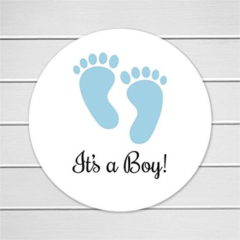 Baby Boy Background, Boy Stickers, It's A Boy Announcement, Boy Frame, White Baby Showers, Baby Boy Announcement, Boys Sticker, Baby Illustration, Baby Frame