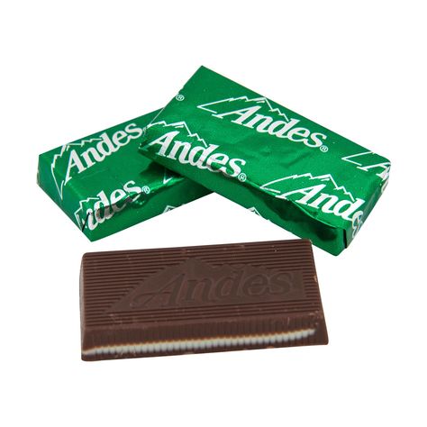 Andes Candies, Andes Chocolate, Chocolate Mints, Mint Chocolate Candy, Andes Mint Chocolate, Andes Mints, After Dinner Mints, Dinner Mints, Andes Mint