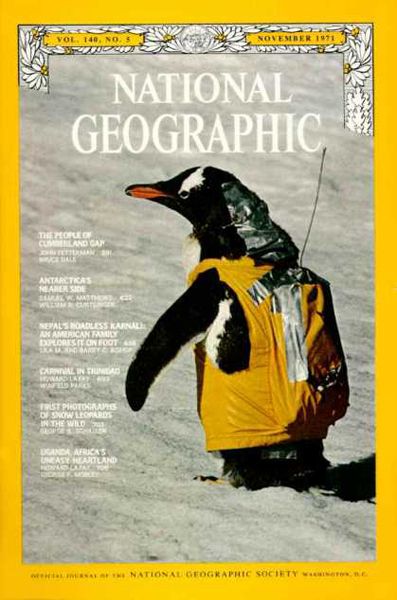 Penguins, Peaks and Penny-Farthings: National Geographic Covers, 1959-2000 | WIRED