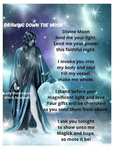 Drawing down the Moon Cleansing Affirmation, Witchcraft Quotes, Drawing Down The Moon, Moon Meditation, Moon Magick, Moon Spells, Moon Rituals, Full Moon Ritual, Wiccan Spell Book