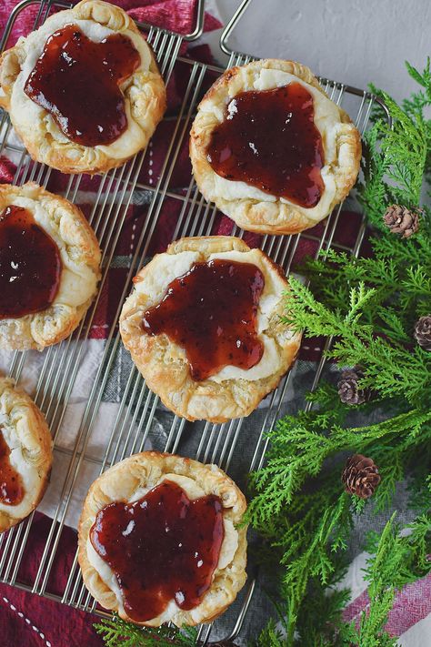 Berry Cream Cheese Danish, Copycat Starbucks Turkey Sage Danish, Starbucks Plum Danish Recipe, Sugar Plum Recipes Baking, Sugar Plum Cheese Danish Recipe, Sugar Plum Danish Starbucks, Starbucks Sugar Plum Danish Recipe, Sugar Plum Dessert, Sugar Plum Cookies