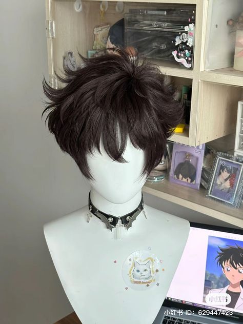 Anime Starboy, Pelo Anime, Hair Inspiration Short, Cosplay Hair, Fluffy Hair, Anime Hair, Hair Dye Colors, Hair Reference, Fall Hair Color