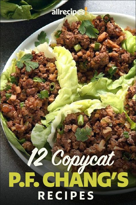 Looking for dinner ideas? Try cooking these copycat P.F. Chang's recipes. From chicken lettuce wraps to Mongolian beef, these quick and easy Asian-inspired recipes are delicious dinner recipes. Mongolian Beef Lettuce Wraps, P.f. Chang’s Beef And Broccoli, Pf Chang Beef And Broccoli, Pf Changs Beef And Broccoli Recipe, Pf Chang's Mongolian Beef Recipe, P.f. Chang’s, Pf Changs Recipes, Mongolian Beef Recipe Pf Changs, Cha Recipe