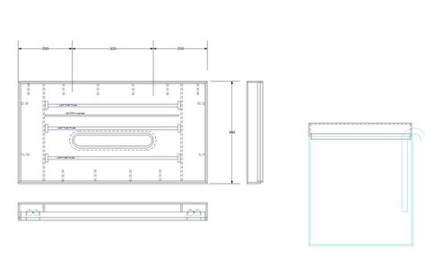 Fish Tank Hood V.2 Aquarium Hood, Fish Tank Stand, Pvc Sheet, Tank Stand, Light Tube, Inside Outside, Science Classroom, 2 Set, Fish Tank