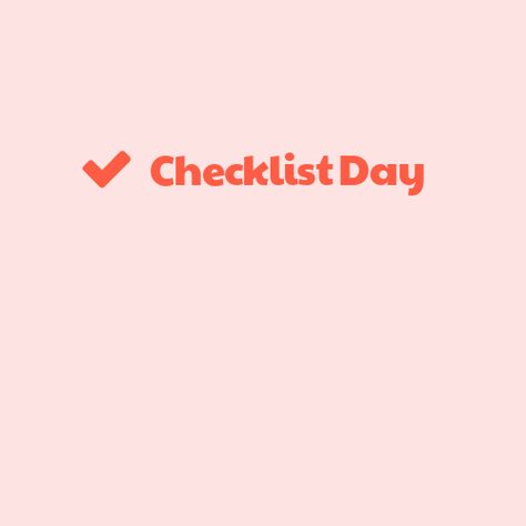 Checklist day Animated GIF. October Content Calendar Ideas and Templates #October #ContentCalendar #Templates Gif Ideas, National Vodka Day, Global Handwashing Day, World Vegetarian Day, Vegetarian Day, Tv Talk Show, Instagram Help, List Design, Email Marketing Design