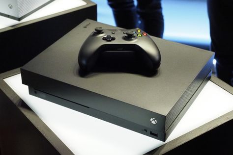 A full year after first teasing Project Scorpio at its last E3 event, Microsoft finally took the wraps of its new console, now called the Xbox One X.  #XboxOneX #Microsoft #MicrosoftXbox #gaming Xbox One X, He Lives, Smart Things, Xbox Games, Cleveland Ohio, Gaming Console, Gaming Mouse, Rappers, Xbox One