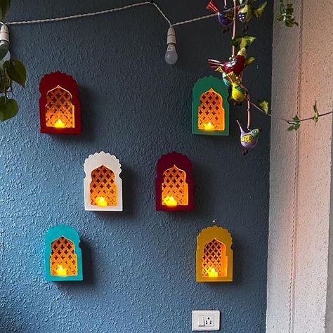 Balcony Decoration For Diwali, Balcony Candles, Decoration For Diwali, Diwali Items, Diwali Photography, Tiny Balcony, Diwali Diy, Backyard Playground, Ramadan Decorations