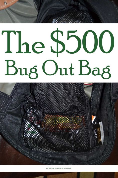 A $500 budget allows you to assemble a solid bug out bag. Here are my recommendations of what to add within this budget. #bugoutbag #preppers #survival emergency Best Bug Out Bag, Bug Bag, Get Home Bag, Survival Backpack, Moonshine Recipes, Survival Kits, Bag Pins, Urban Survival, Disposable Gloves