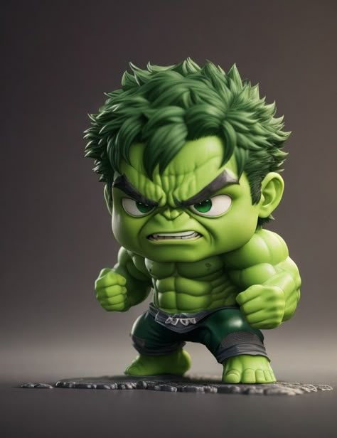 Cute chibi hulk Pose Art Reference, Hulk Kids, Creative Drawing Ideas, Inspirational Drawings, Baby Cartoon Characters, Pose Art, Art Styling, Baby Marvel, Chibi Marvel